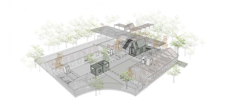 BIM建筑|永智农场&户粒咖啡二期 / 十一空间设计