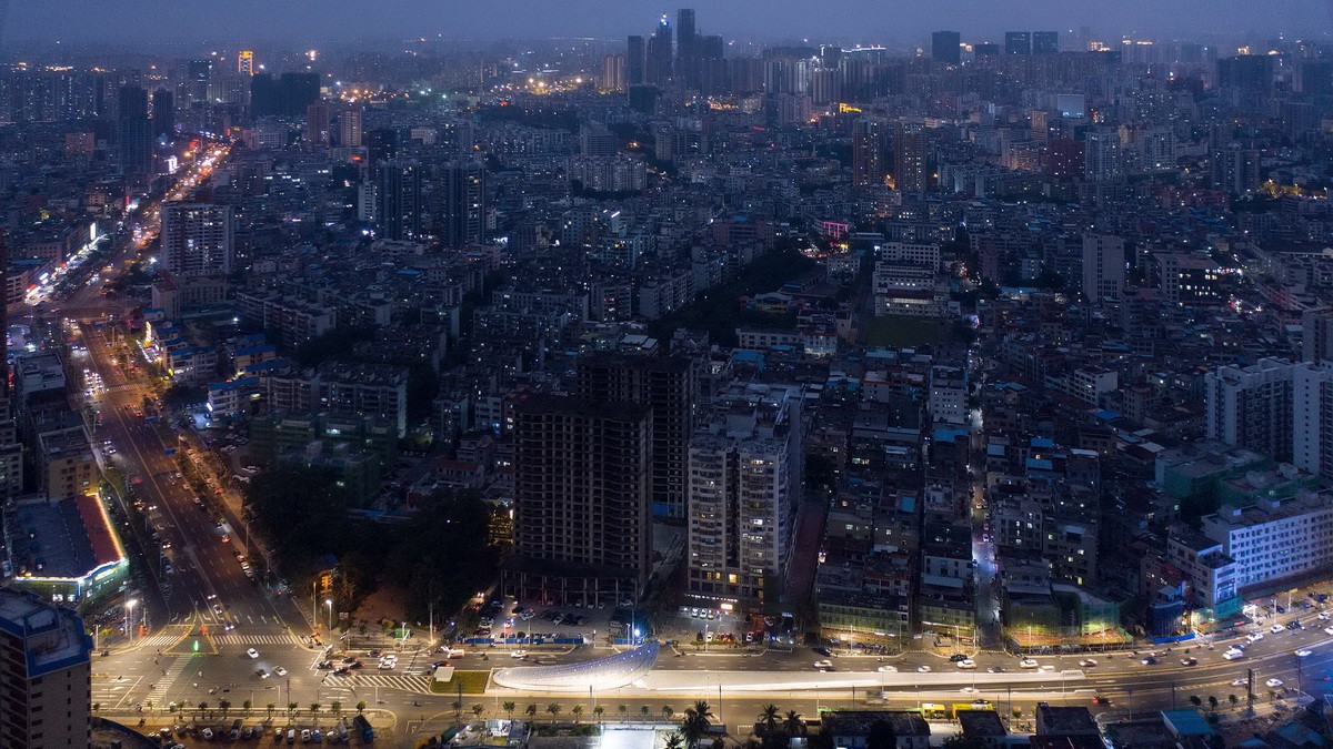 BIM建筑|海口文明东隧道光过渡设计：优雅纯洁的白色贝壳 / 槃达中国