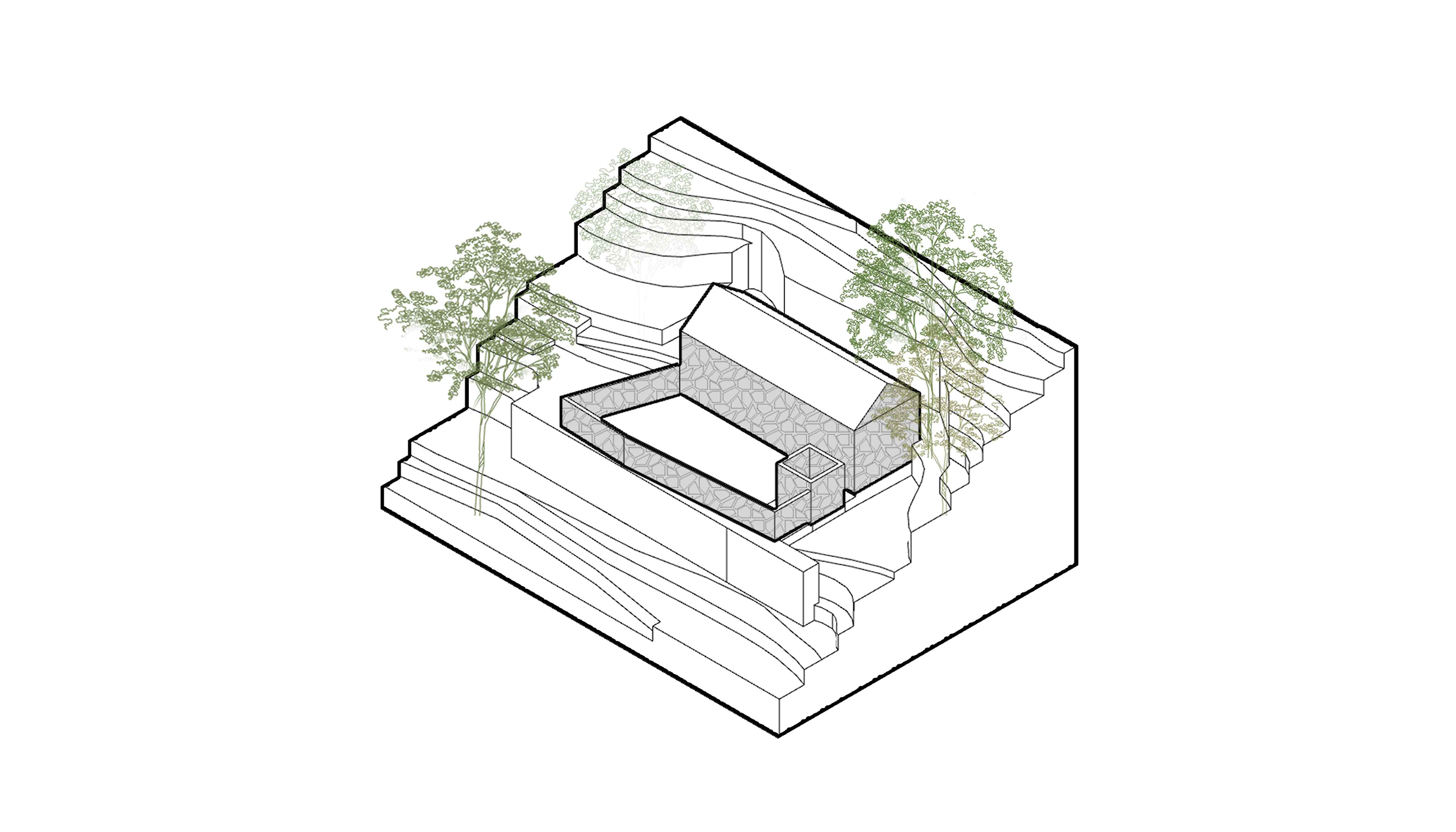 BIM建筑|十二个宅基地的新生：泰安东西门村活化更新 / 孟凡浩-gad · line+ studio