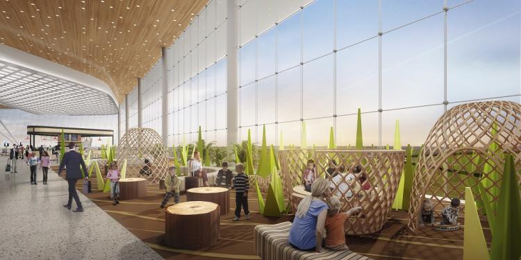 BIM建筑|瓜达拉哈拉机场2号航站楼：CRTKL为墨西哥古城打造净零交通枢纽