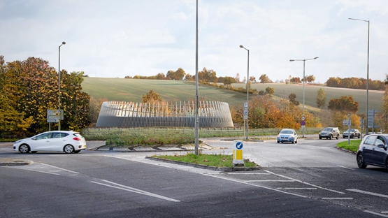 BIM建筑|格里姆肖为高铁2号线通风井设计雕塑金属外壳