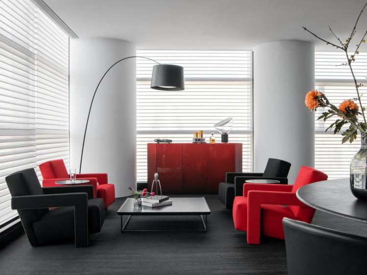 BIM建筑|泊通投资办公设计：空间情绪触发高效引擎 / 高志强，AFFD设计事务所