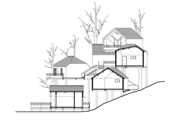 BIM建筑|杭州开元森泊度假酒店“树屋”：簇拥推搡的“小矮人” / 王晖建筑工作室
