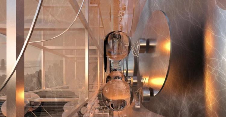 BIM建筑|2020基准杯一等奖 | 疫情之下的超级寓所磁悬浮计划