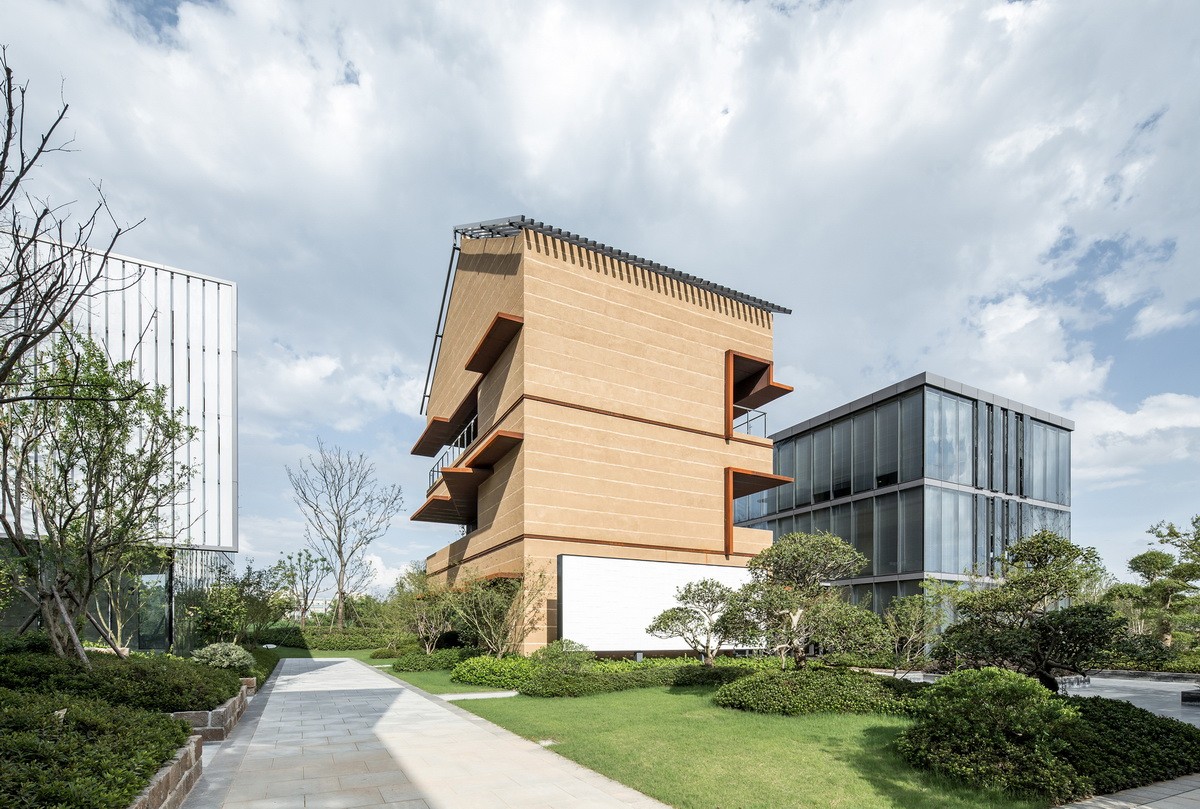 BIM建筑|良渚邱家坞大师村 / 中联·左右建筑