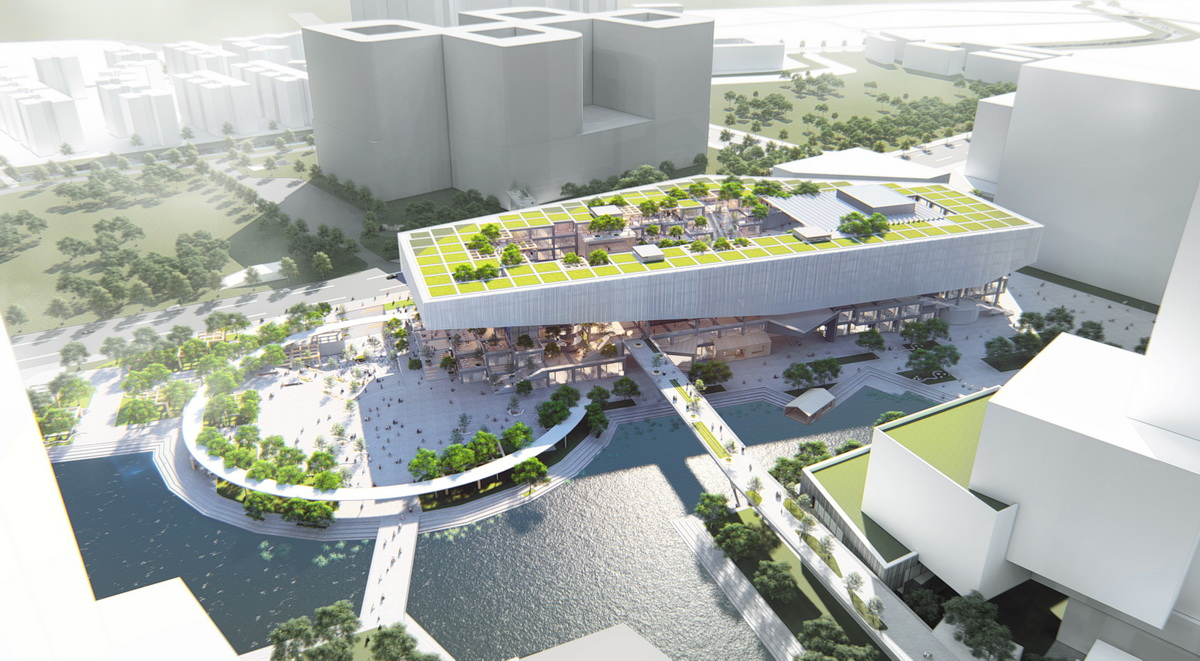BIM建筑|深圳市文化馆新馆中标方案——文化方舟 / 局内建筑+中建科技