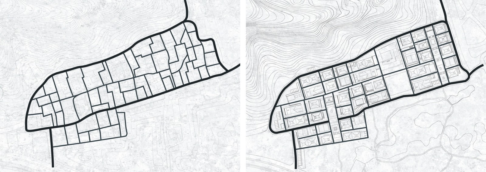 BIM建筑|良渚邱家坞大师村 / 中联·左右建筑
