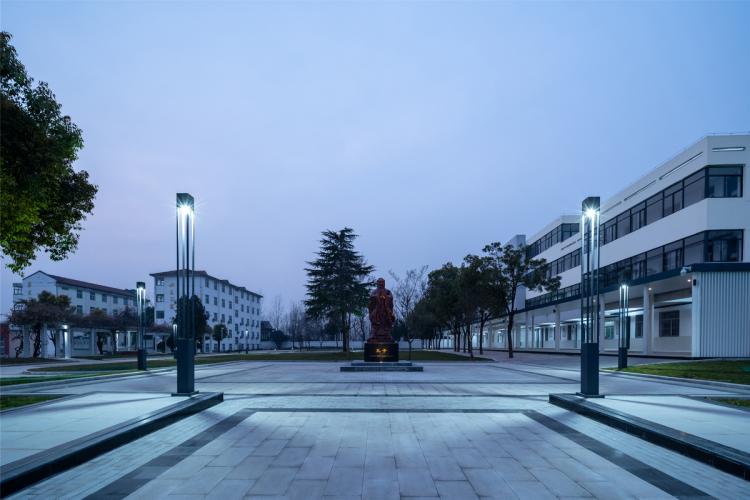 BIM建筑|乡村振兴之乡镇中学改造-全椒县新锐古河中学 / 上海思序建筑规划设计