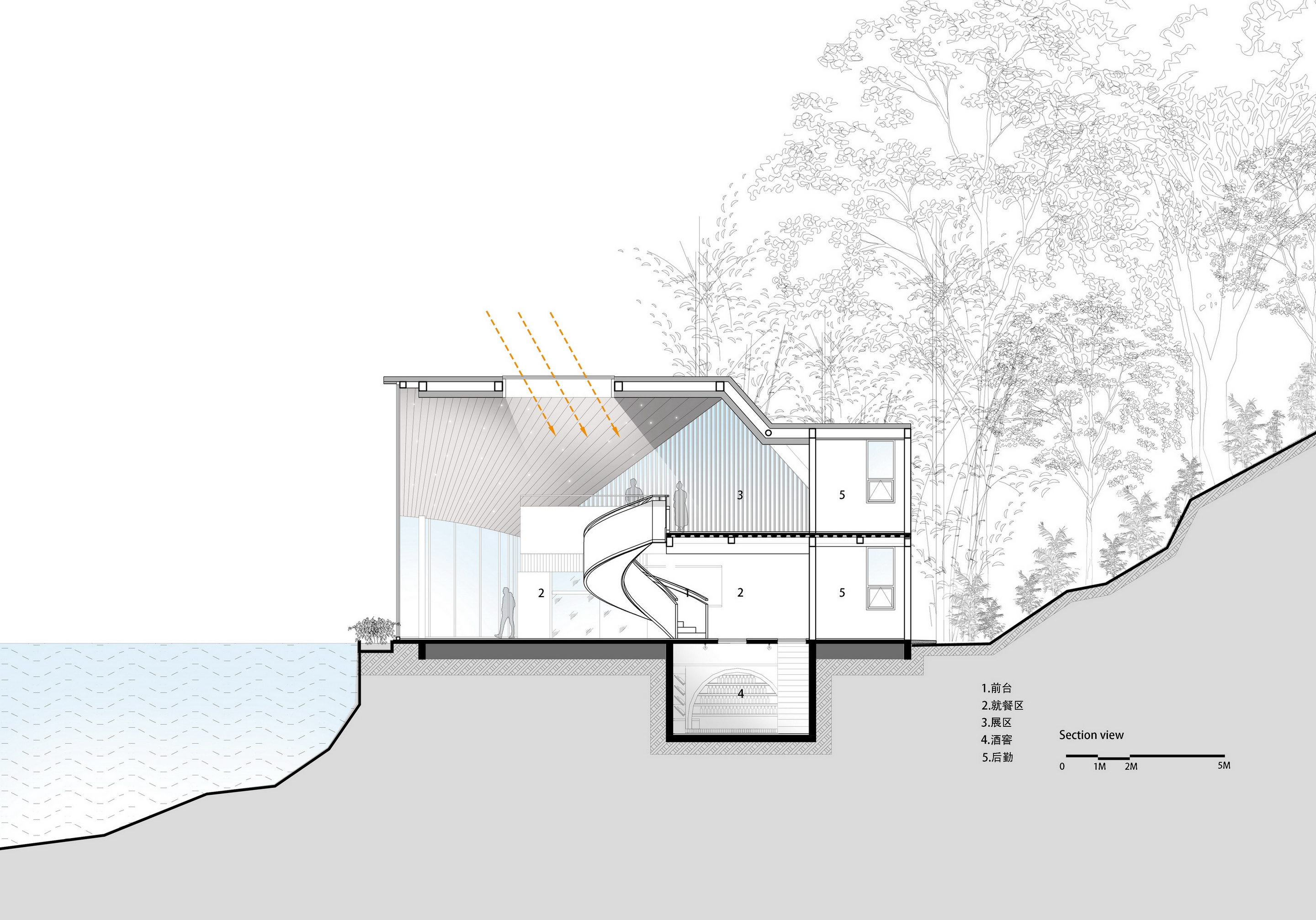BIM建筑|南昆秘境艺术餐厅 / 城外建筑