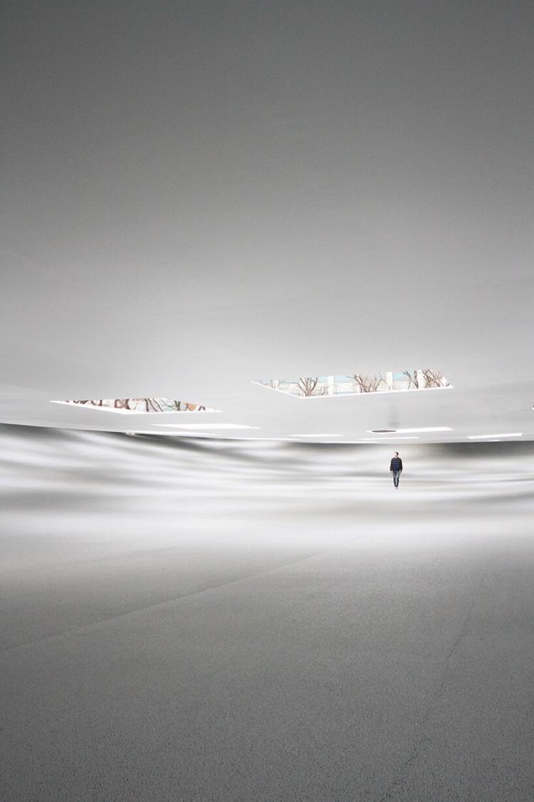 BIM建筑|石上纯也新作“神奈川工科大学KAIT工坊广场”：度过闲暇时光的场所