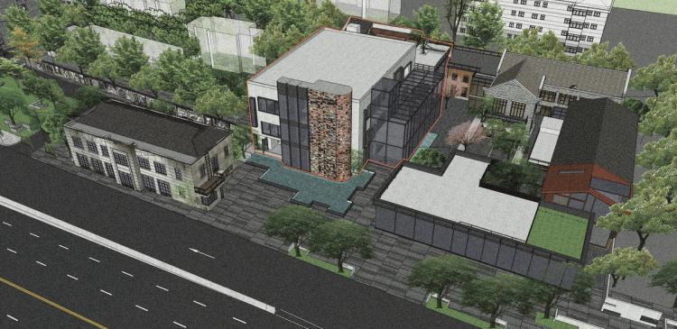 BIM建筑|方所试验型文化品牌空间长江·和集，安徽 / LAD（里德）设计事务所