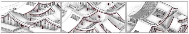 BIM建筑|2020建筑新人赛TOP 100 | 趣味屋顶 爱发呆的重大女孩设计了一场好玩的梦