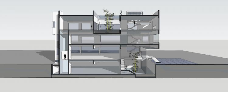 BIM建筑|夹缝中自然生长：中国.葫芦岛德邻堂产业楼设计实践 / DJ+建筑设计事务所