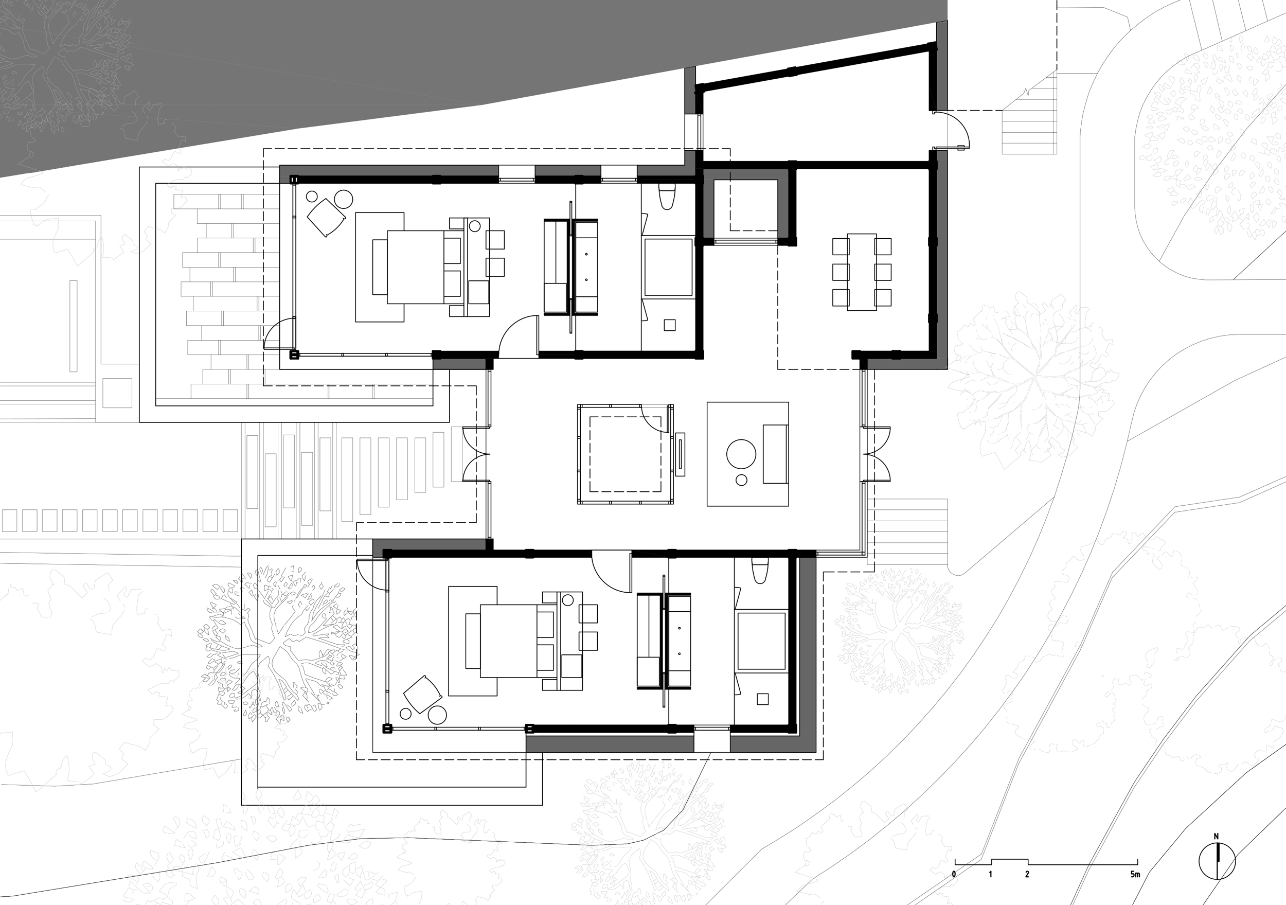 BIM建筑|十二个宅基地的新生：泰安东西门村活化更新 / 孟凡浩-gad · line+ studio
