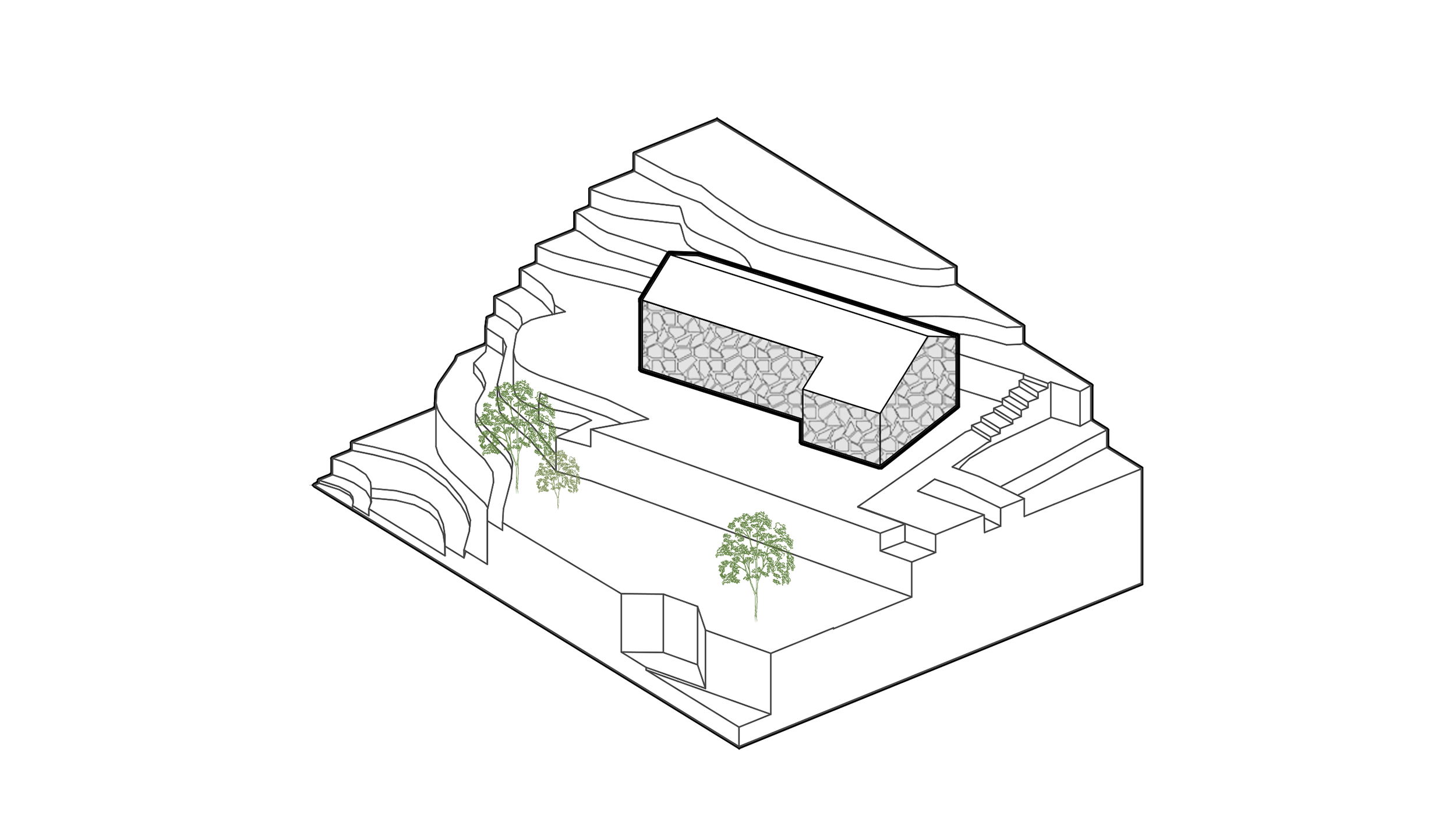 BIM建筑|十二个宅基地的新生：泰安东西门村活化更新 / 孟凡浩-gad · line+ studio