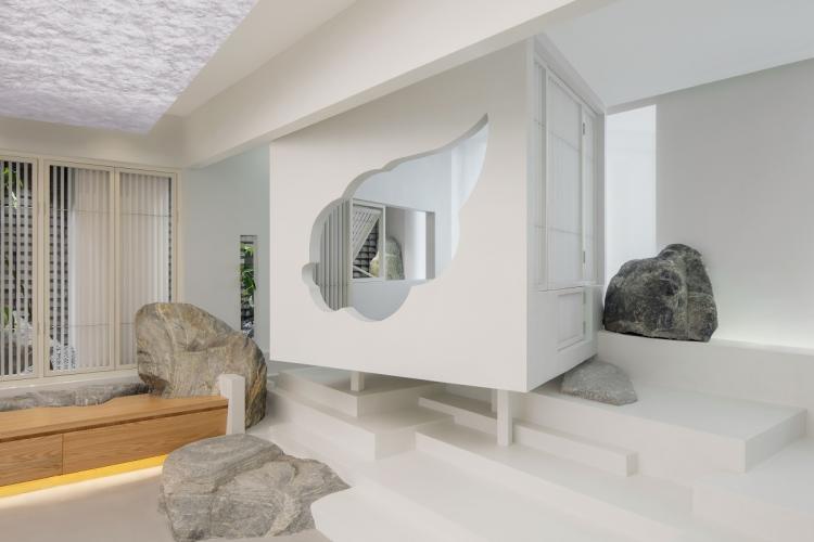 BIM建筑|心境离错，内外之间-璞舍茶室设计 / 介介工作室