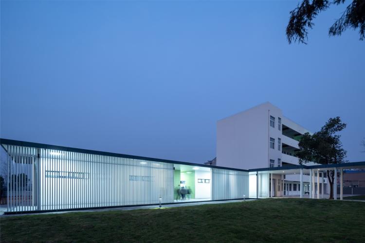 BIM建筑|乡村振兴之乡镇中学改造-全椒县新锐古河中学 / 上海思序建筑规划设计