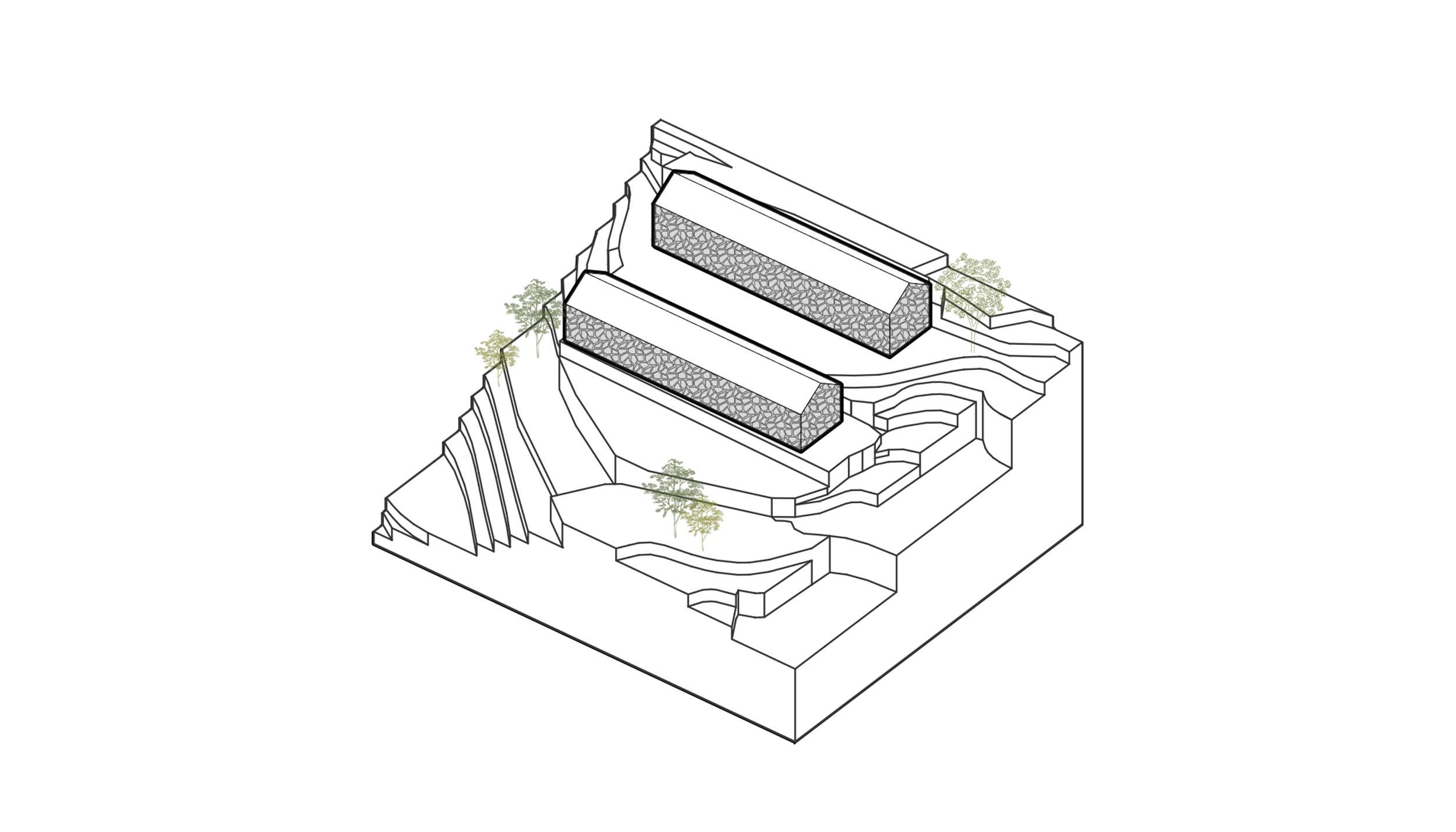 BIM建筑|十二个宅基地的新生：泰安东西门村活化更新 / 孟凡浩-gad · line+ studio