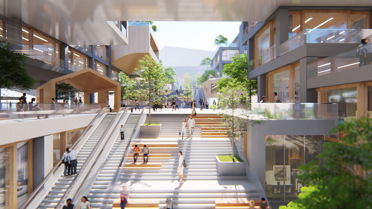 BIM建筑|深圳市文化馆新馆中标方案——文化方舟 / 局内建筑+中建科技