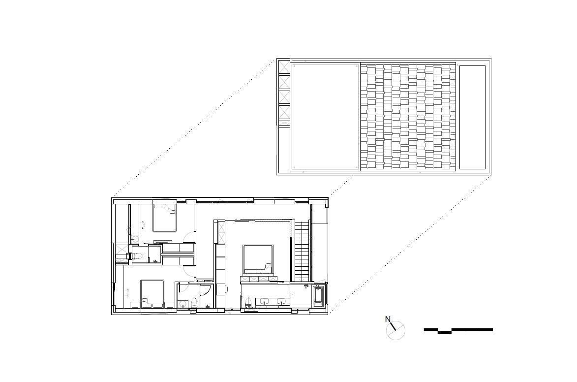 BIM建筑|山岚居 / 行一建筑