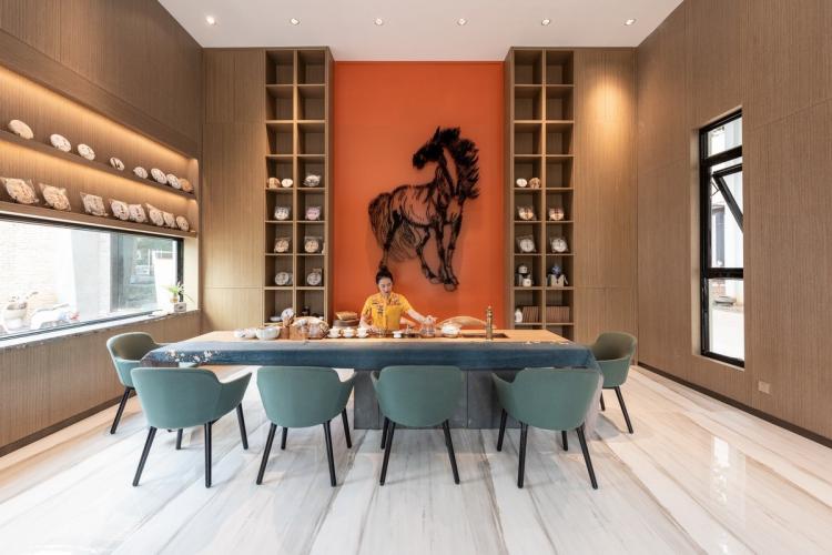 BIM建筑|长空创作办公楼：农耕自然般的静谧与优雅 / 长空创作