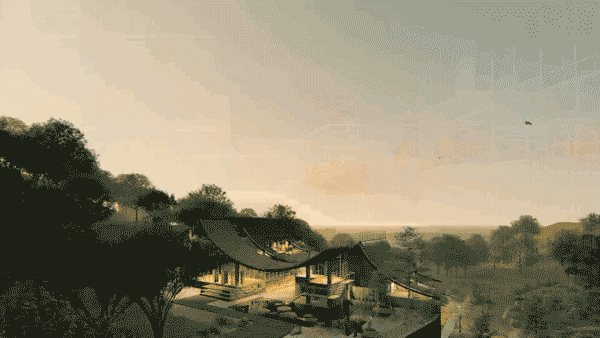 BIM建筑|2020建筑新人赛TOP 100 | 趣味屋顶 爱发呆的重大女孩设计了一场好玩的梦