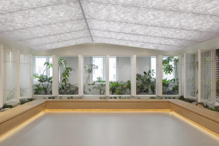 BIM建筑|心境离错，内外之间-璞舍茶室设计 / 介介工作室