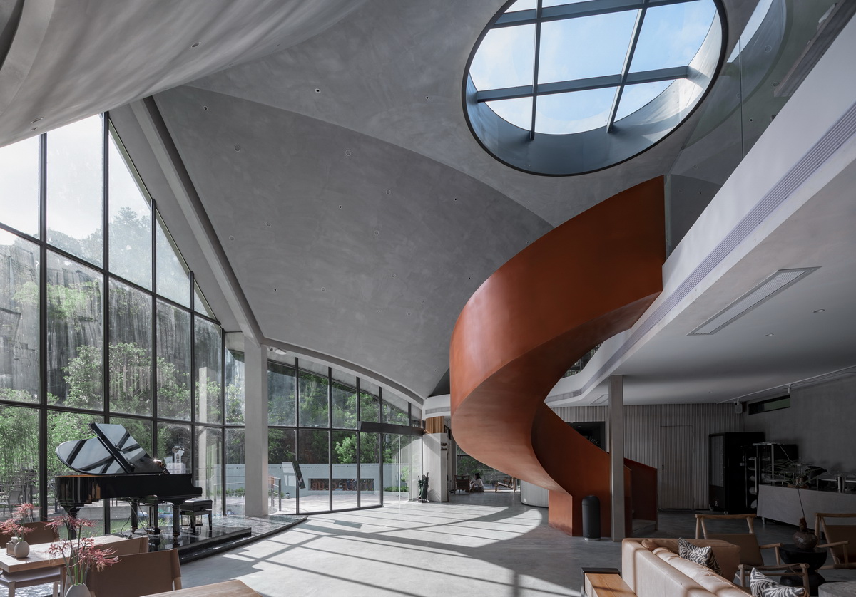 BIM建筑|南昆秘境艺术餐厅 / 城外建筑