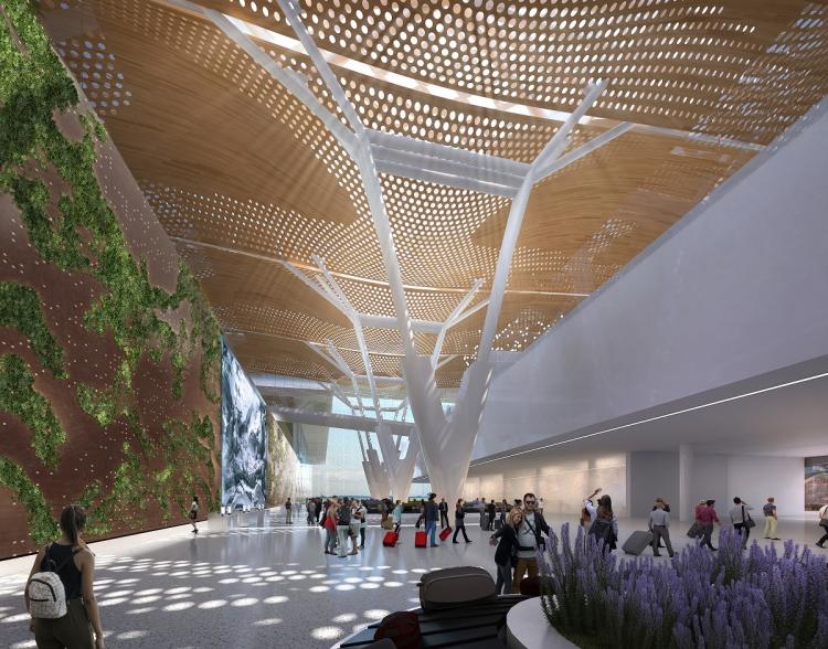 BIM建筑|瓜达拉哈拉机场2号航站楼：CRTKL为墨西哥古城打造净零交通枢纽
