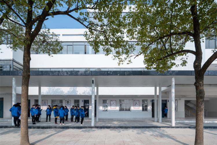 BIM建筑|乡村振兴之乡镇中学改造-全椒县新锐古河中学 / 上海思序建筑规划设计