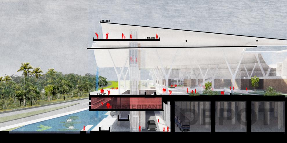 BIM建筑|深圳红树林湿地博物馆竞赛入围方案 / 局内建筑+普罗建筑+柏涛景观