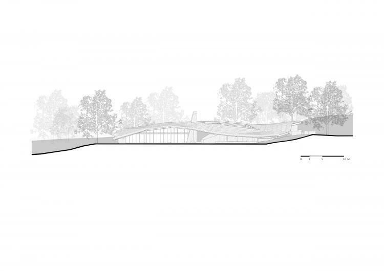 BIM建筑|Hylla落云自然体验中心：模糊的边界 / gad