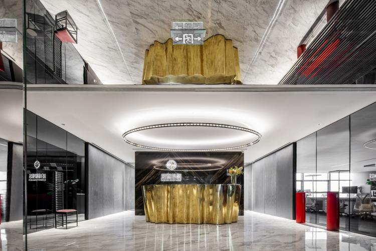 BIM建筑|泊通投资办公设计：空间情绪触发高效引擎 / 高志强，AFFD设计事务所