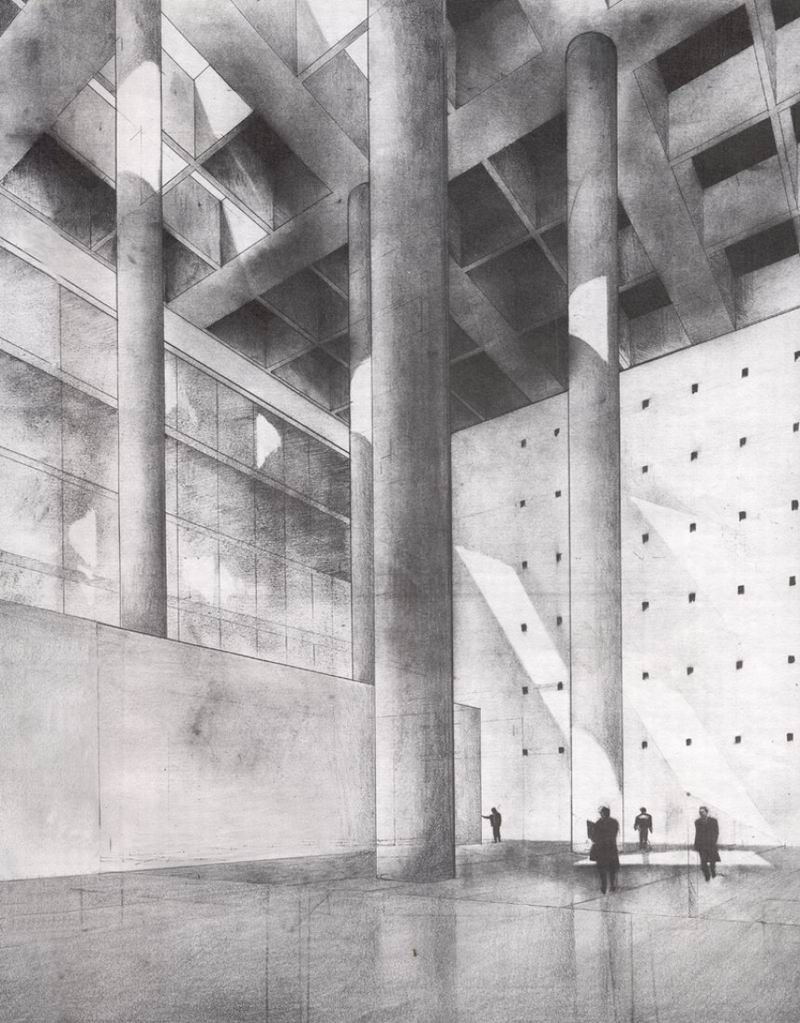 BIM建筑|经典项目：光与混凝土的故事 | 格拉纳达储蓄银行总部