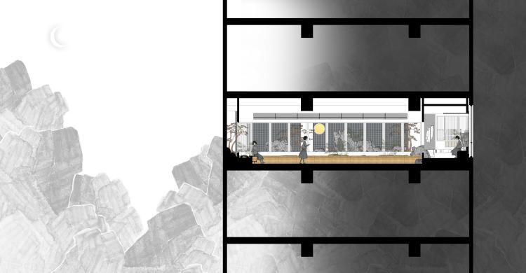 BIM建筑|心境离错，内外之间-璞舍茶室设计 / 介介工作室