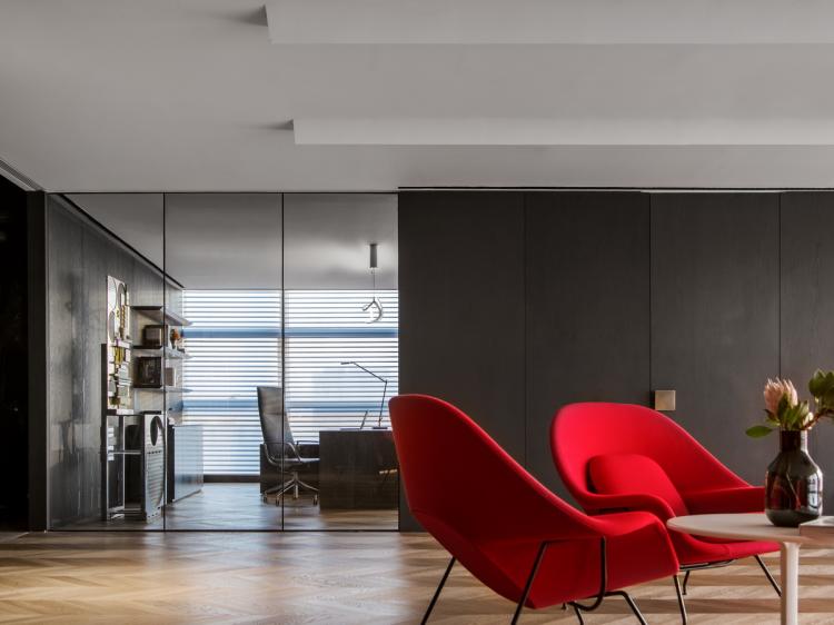 BIM建筑|泊通投资办公设计：空间情绪触发高效引擎 / 高志强，AFFD设计事务所