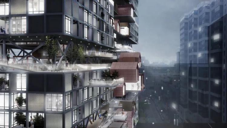 BIM建筑|2020基准杯二等奖 | 回应疫情和老龄化问题的青银共居韧性社区