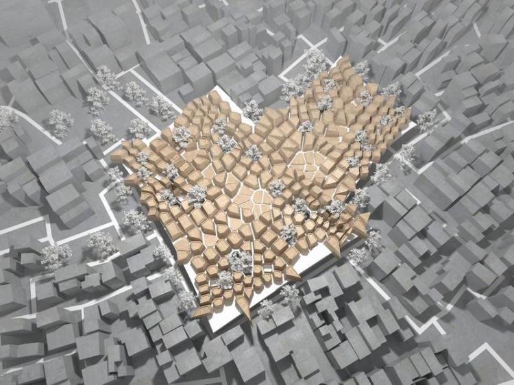 BIM建筑|2020基准杯二等奖 | 改造城中村的新思路 打造横向形态的超级寓所