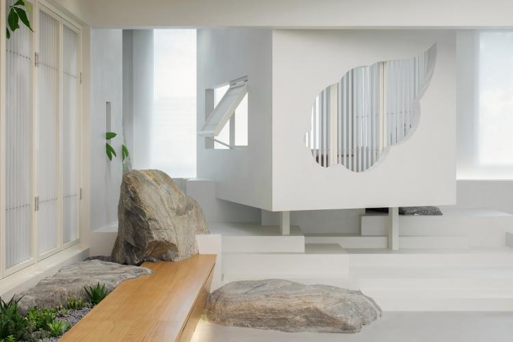 BIM建筑|心境离错，内外之间-璞舍茶室设计 / 介介工作室