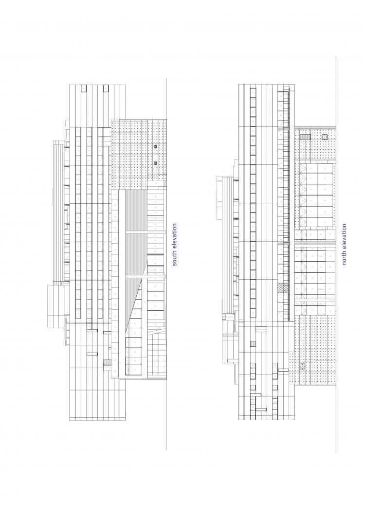 BIM建筑|Librio行桥：扭转与堆叠 / 三上建筑事务所
