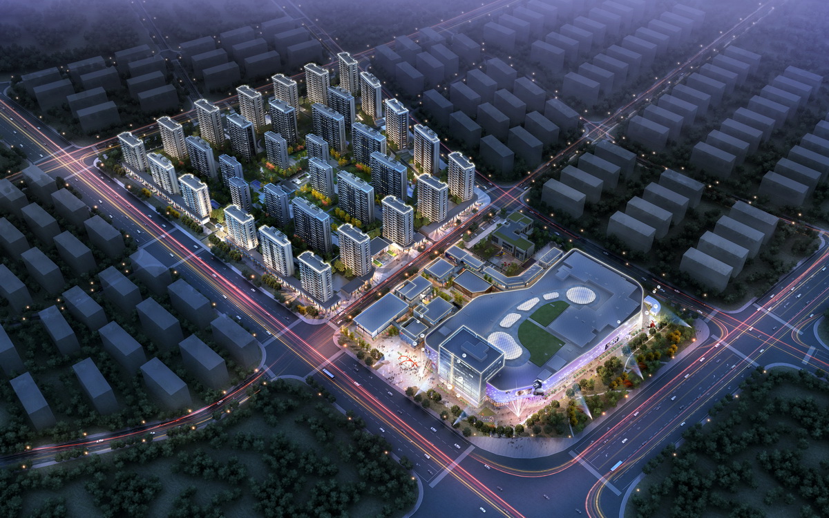 BIM建筑|大家新鸿万锦城 / 帝奥·墨度 MUDO Architects