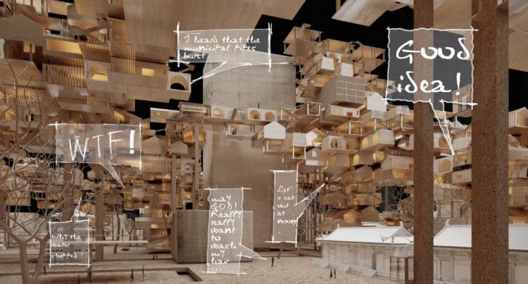 BIM建筑|2020霍普杯一等奖解读：《古城起搏器》，城市乌托邦