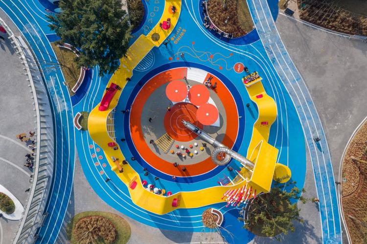 BIM建筑|金马仙踪，一种新型公共空间“城市玩具” / 佰筑设计