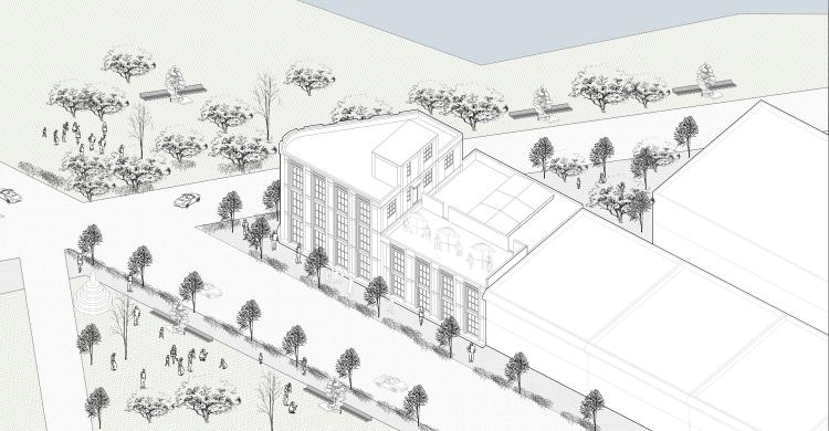 BIM建筑|喀拉卡尔藏族美食文化中心，香格里拉 / 平介设计