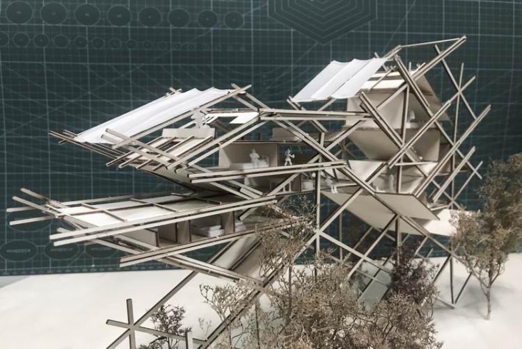 BIM建筑|2020基准杯三等奖 | 传统木构演绎中式超级寓所，预制模块解答疫情居所之困