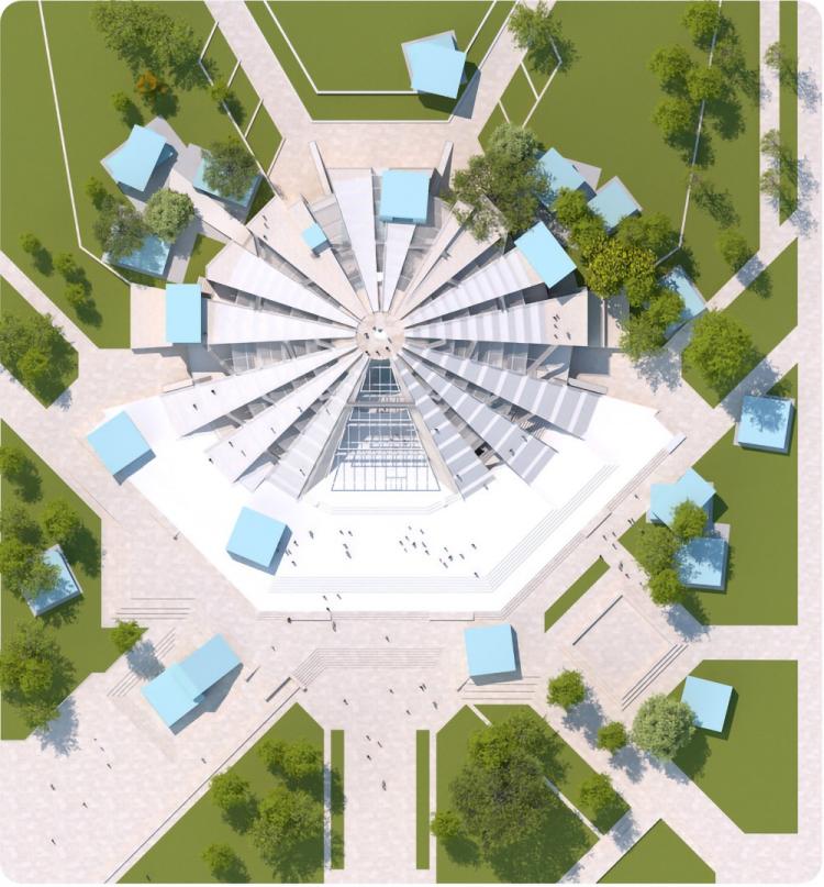 BIM建筑|MVRDV“地拉那金字塔”正式动工，阿尔巴尼亚粗野主义纪念碑改造