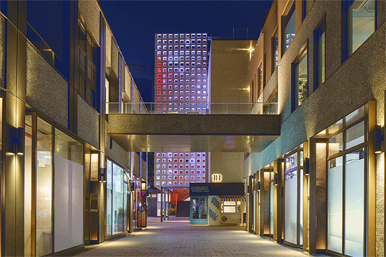 BIM建筑|陕康里：老上海风情创意街区 / COLORFULL 昱景设计