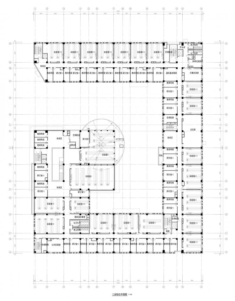 BIM建筑|向内与“内向”——中国农业大学植保楼 / 天津大学设计总院·顾志宏工作室