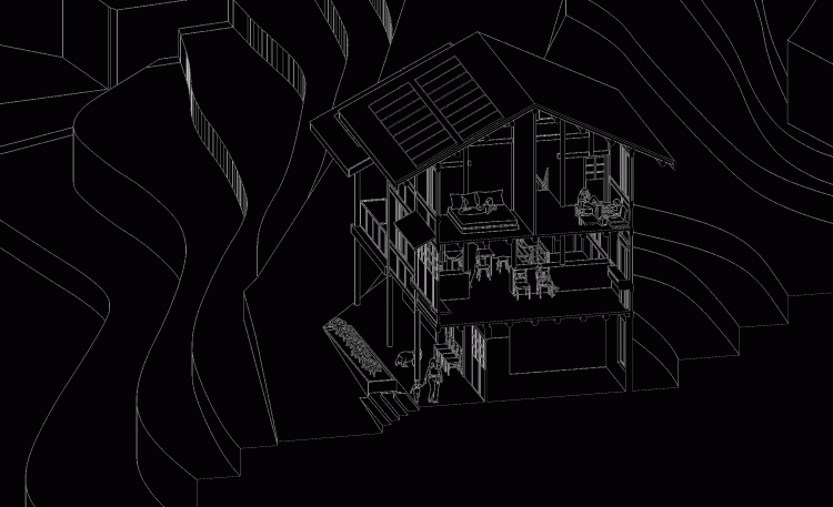 BIM建筑|生长与对话：贵州龙塘精准扶贫设计实践 / gad · line+ studio
