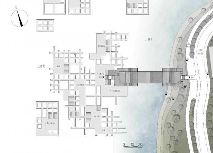 BIM建筑|2019基准杯二等奖 | 用传统木拱桥工艺搭建水岸工艺馆